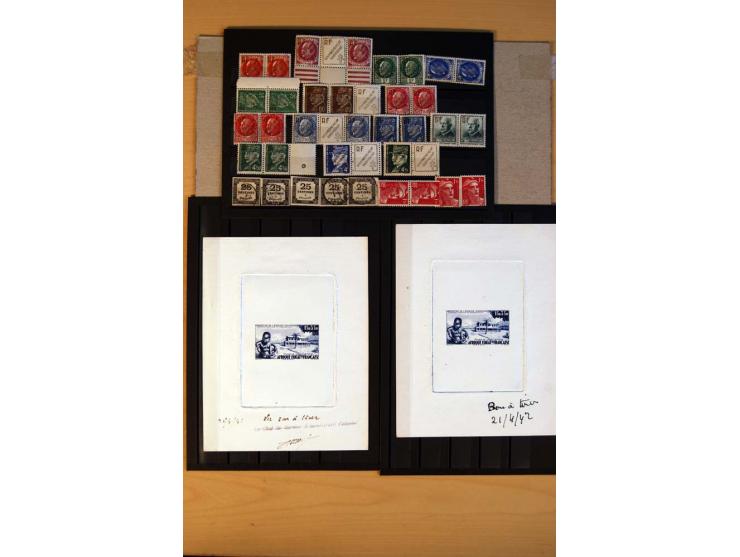 1800/1998 (ca.), postfrischer, ungebrauchter und ungestempelter Posten mit einigen briefen und Karten, dabnei gute Ausgaben, 