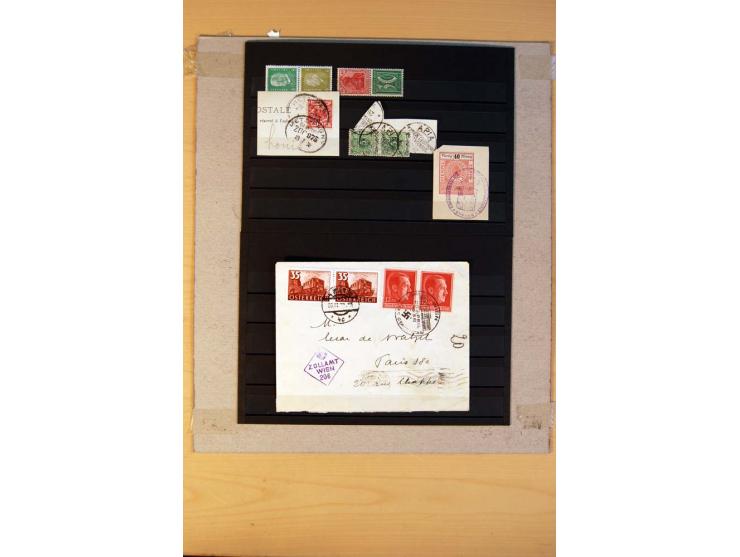 1800/1998 (ca.), postfrischer, ungebrauchter und ungestempelter Posten mit einigen briefen und Karten, dabnei gute Ausgaben, 