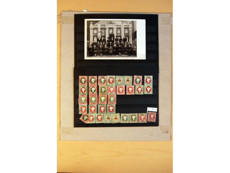 1800/1998 (ca.), postfrischer, ungebrauchter und ungestempelter Posten mit einigen briefen und Karten, dabnei gute Ausgaben, 