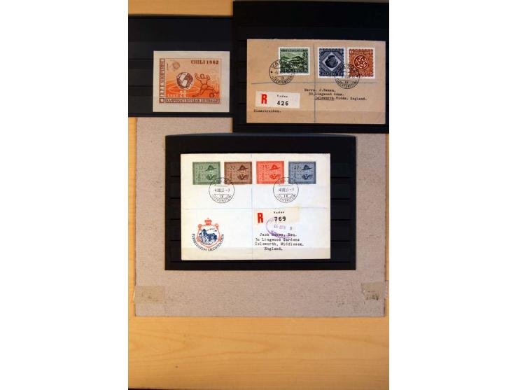 1800/1998 (ca.), postfrischer, ungebrauchter und ungestempelter Posten mit einigen briefen und Karten, dabnei gute Ausgaben, 