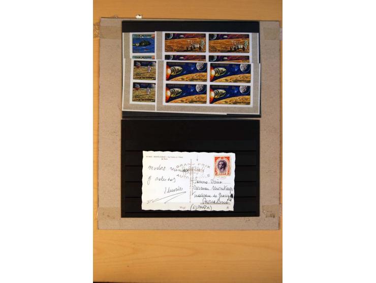 1800/1998 (ca.), postfrischer, ungebrauchter und ungestempelter Posten mit einigen briefen und Karten, dabnei gute Ausgaben, 