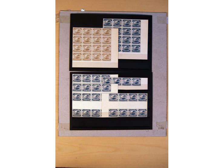 1800/1998 (ca.), postfrischer, ungebrauchter und ungestempelter Posten mit einigen briefen und Karten, dabnei gute Ausgaben, 