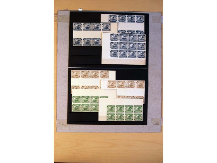 1800/1998 (ca.), postfrischer, ungebrauchter und ungestempelter Posten mit einigen briefen und Karten, dabnei gute Ausgaben, 