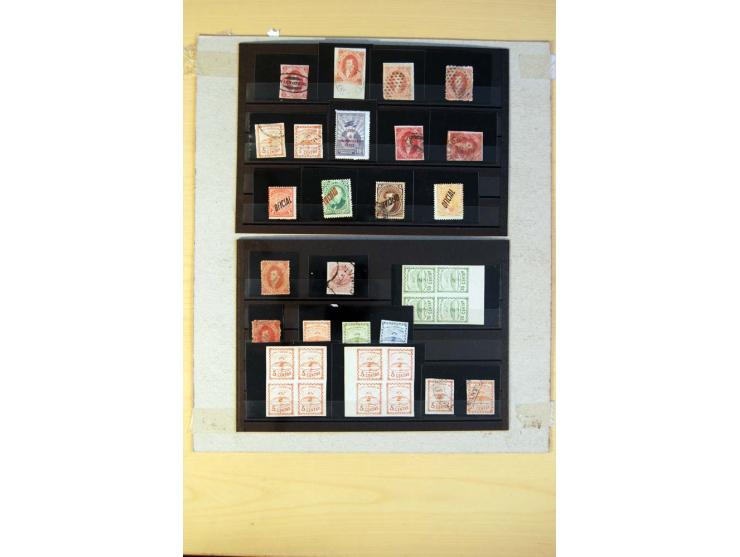 1800/1998 (ca.), postfrischer, ungebrauchter und ungestempelter Posten mit einigen briefen und Karten, dabnei gute Ausgaben, 