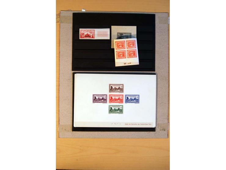 1800/1998 (ca.), postfrischer, ungebrauchter und ungestempelter Posten mit einigen briefen und Karten, dabnei gute Ausgaben, 