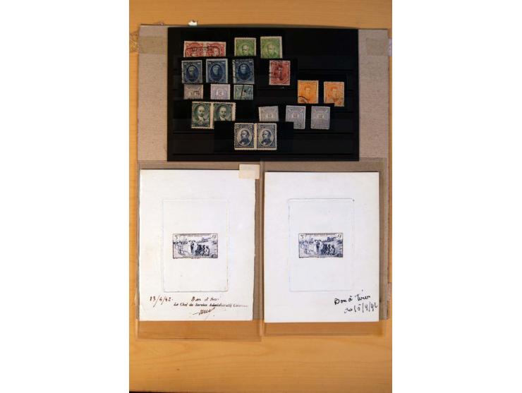 1800/1998 (ca.), postfrischer, ungebrauchter und ungestempelter Posten mit einigen briefen und Karten, dabnei gute Ausgaben, 