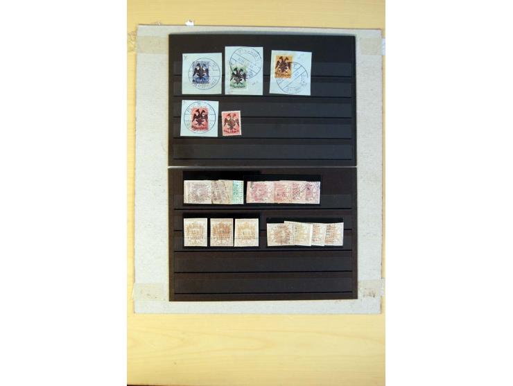 1800/1998 (ca.), postfrischer, ungebrauchter und ungestempelter Posten mit einigen briefen und Karten, dabnei gute Ausgaben, 