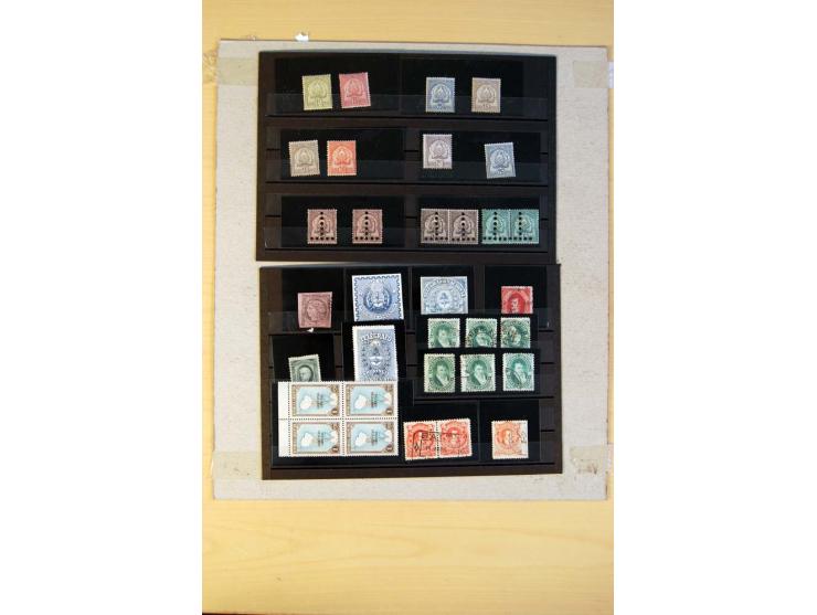 1800/1998 (ca.), postfrischer, ungebrauchter und ungestempelter Posten mit einigen briefen und Karten, dabnei gute Ausgaben, 