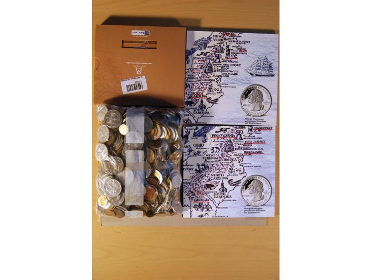 1966/2009, umfangreicher Sammlungsposten mit Schwerpunkt bei den Bund-Sondermünzen 5 DM und 10 DM inkl. Numisbriefen, dazu no
