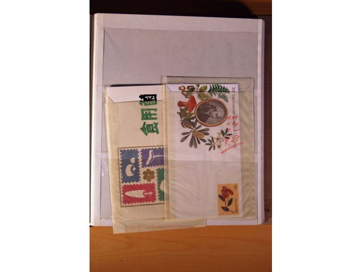 FAUNA UND FLORA: 1900/2003 (ca.), postfrische, ungebrauchte und gestempelte riesige Sammlung mit Schwerpunkt Flora, dabei auc