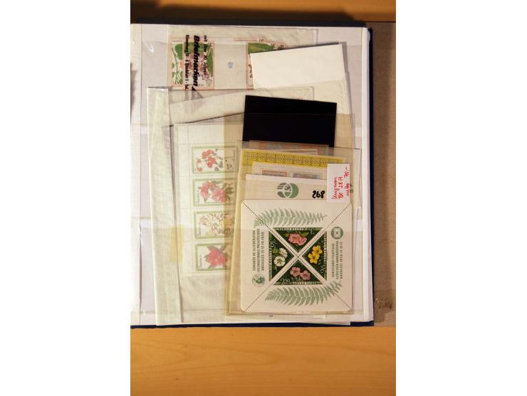 FAUNA UND FLORA: 1900/2003 (ca.), postfrische, ungebrauchte und gestempelte riesige Sammlung mit Schwerpunkt Flora, dabei auc