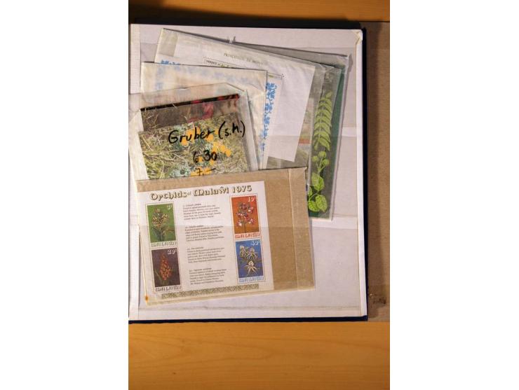 FAUNA UND FLORA: 1900/2003 (ca.), postfrische, ungebrauchte und gestempelte riesige Sammlung mit Schwerpunkt Flora, dabei auc