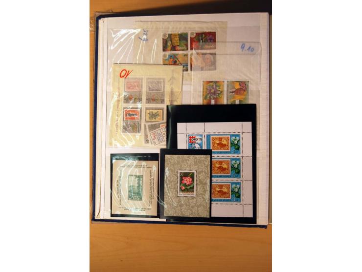 FAUNA UND FLORA: 1900/2003 (ca.), postfrische, ungebrauchte und gestempelte riesige Sammlung mit Schwerpunkt Flora, dabei auc
