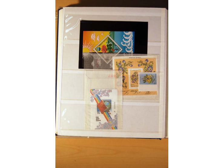 FAUNA UND FLORA: 1900/2003 (ca.), postfrische, ungebrauchte und gestempelte riesige Sammlung mit Schwerpunkt Flora, dabei auc