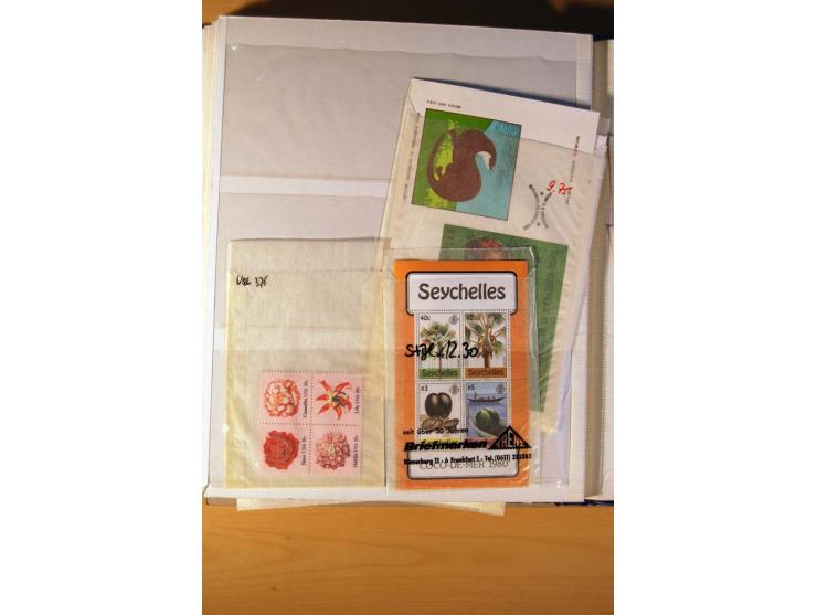 FAUNA UND FLORA: 1900/2003 (ca.), postfrische, ungebrauchte und gestempelte riesige Sammlung mit Schwerpunkt Flora, dabei auc
