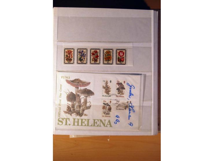 FAUNA UND FLORA: 1900/2003 (ca.), postfrische, ungebrauchte und gestempelte riesige Sammlung mit Schwerpunkt Flora, dabei auc