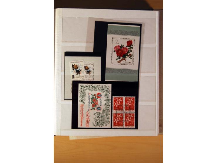 FAUNA UND FLORA: 1900/2003 (ca.), postfrische, ungebrauchte und gestempelte riesige Sammlung mit Schwerpunkt Flora, dabei auc