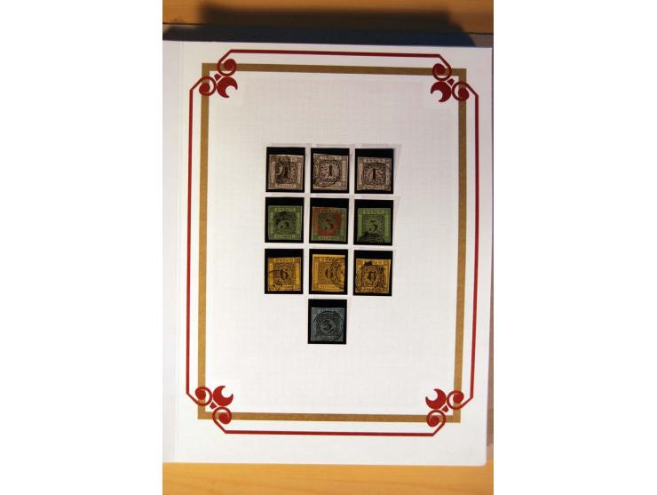 Baden bis Württemberg, umfangreiche Sammlung ohne die großen Spitzen, in der Breite aber mit vielen besseren Werten, schönen 