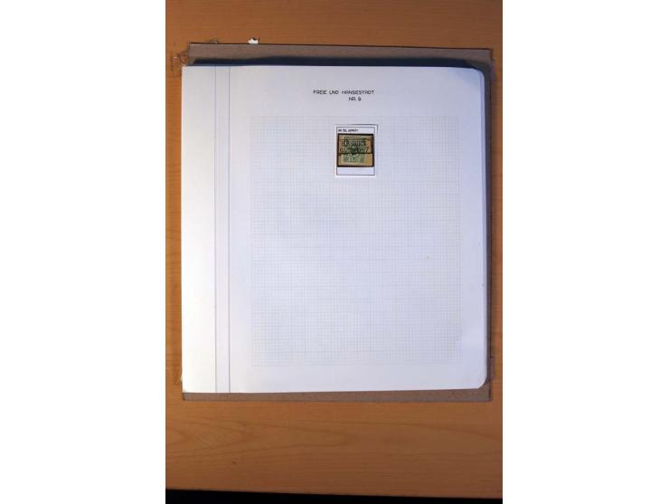 1785/1867, schöne alte Sammlung, beginnend mit diversen Vorphila- und unfrankierten Briefen, dabei bar bezahlter Brief nach M