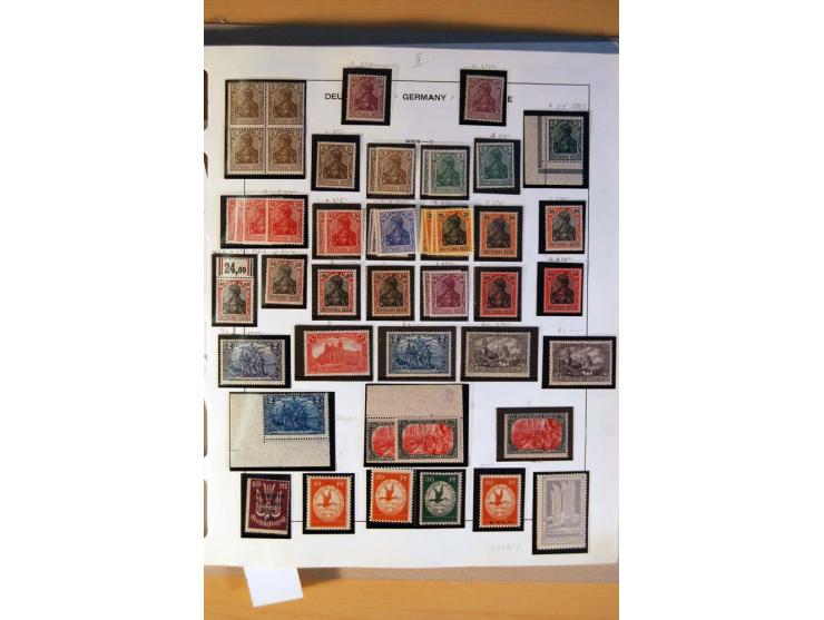 1872/1932, vorwiegend postfrische Sammlung mit vielen besseren Werten, dabei Mi.-Nr. 73, 86Id, Fotoattest Jäschke-L. BPP, 92I