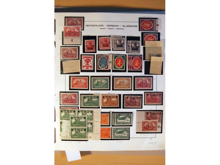 1872/1932, vorwiegend postfrische Sammlung mit vielen besseren Werten, dabei Mi.-Nr. 73, 86Id, Fotoattest Jäschke-L. BPP, 92I
