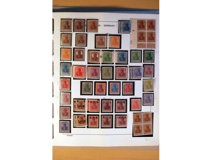 1872/1932, vorwiegend postfrische Sammlung mit vielen besseren Werten, dabei Mi.-Nr. 73, 86Id, Fotoattest Jäschke-L. BPP, 92I