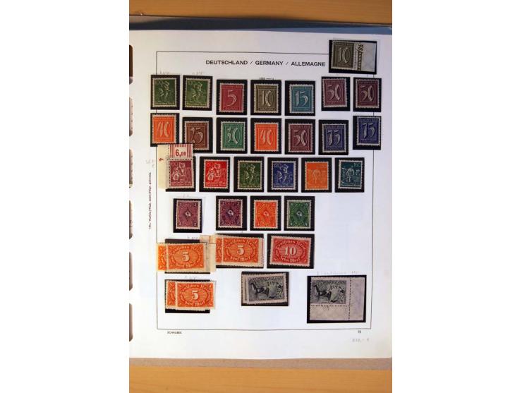 1872/1932, vorwiegend postfrische Sammlung mit vielen besseren Werten, dabei Mi.-Nr. 73, 86Id, Fotoattest Jäschke-L. BPP, 92I