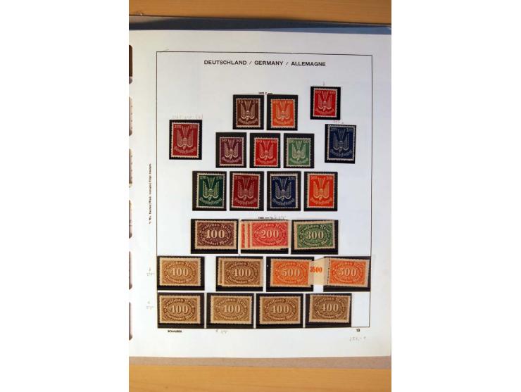 1872/1932, vorwiegend postfrische Sammlung mit vielen besseren Werten, dabei Mi.-Nr. 73, 86Id, Fotoattest Jäschke-L. BPP, 92I