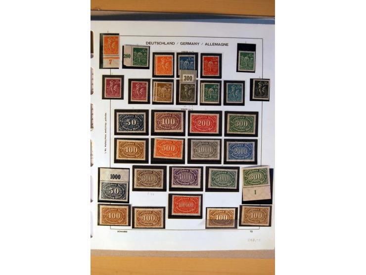 1872/1932, vorwiegend postfrische Sammlung mit vielen besseren Werten, dabei Mi.-Nr. 73, 86Id, Fotoattest Jäschke-L. BPP, 92I