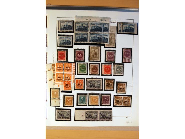 1872/1932, vorwiegend postfrische Sammlung mit vielen besseren Werten, dabei Mi.-Nr. 73, 86Id, Fotoattest Jäschke-L. BPP, 92I
