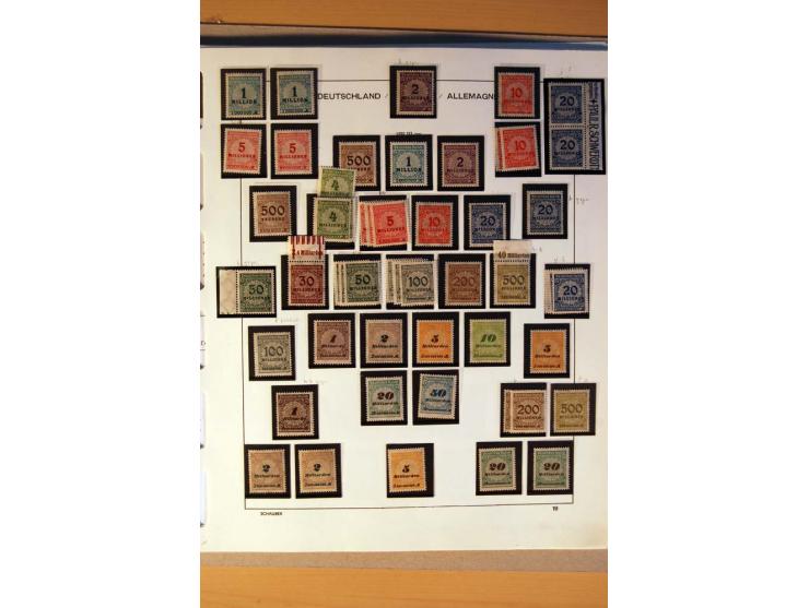 1872/1932, vorwiegend postfrische Sammlung mit vielen besseren Werten, dabei Mi.-Nr. 73, 86Id, Fotoattest Jäschke-L. BPP, 92I