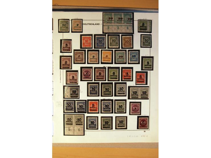 1872/1932, vorwiegend postfrische Sammlung mit vielen besseren Werten, dabei Mi.-Nr. 73, 86Id, Fotoattest Jäschke-L. BPP, 92I