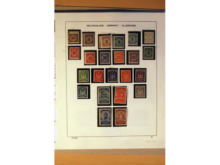 1872/1932, vorwiegend postfrische Sammlung mit vielen besseren Werten, dabei Mi.-Nr. 73, 86Id, Fotoattest Jäschke-L. BPP, 92I