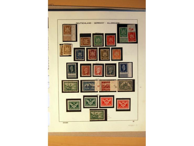 1872/1932, vorwiegend postfrische Sammlung mit vielen besseren Werten, dabei Mi.-Nr. 73, 86Id, Fotoattest Jäschke-L. BPP, 92I