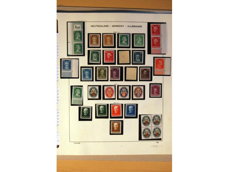 1872/1932, vorwiegend postfrische Sammlung mit vielen besseren Werten, dabei Mi.-Nr. 73, 86Id, Fotoattest Jäschke-L. BPP, 92I
