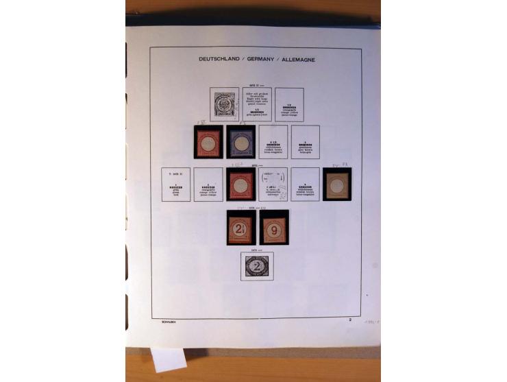 1872/1932, vorwiegend postfrische Sammlung mit vielen besseren Werten, dabei Mi.-Nr. 73, 86Id, Fotoattest Jäschke-L. BPP, 92I