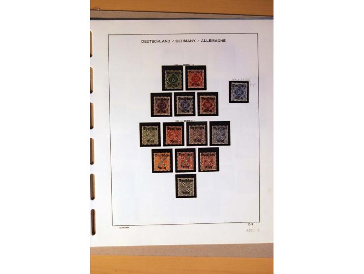 1872/1932, vorwiegend postfrische Sammlung mit vielen besseren Werten, dabei Mi.-Nr. 73, 86Id, Fotoattest Jäschke-L. BPP, 92I