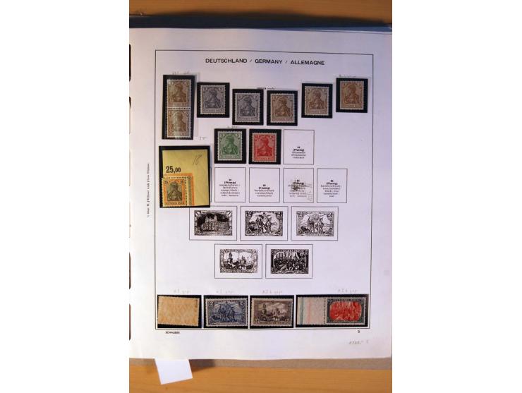 1872/1932, vorwiegend postfrische Sammlung mit vielen besseren Werten, dabei Mi.-Nr. 73, 86Id, Fotoattest Jäschke-L. BPP, 92I