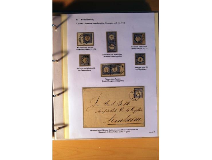1872/75, große Brustschilde-Ausstellungs-Sammlung auf 83 Blättern, dabei viele Besonderheiten, u.a. raue Zähnung, fehlende Zä