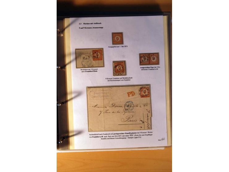 1872/75, große Brustschilde-Ausstellungs-Sammlung auf 83 Blättern, dabei viele Besonderheiten, u.a. raue Zähnung, fehlende Zä