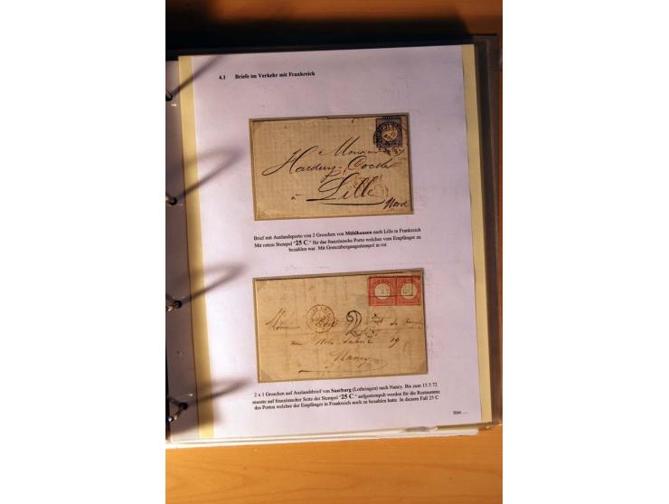 1872/75, große Brustschilde-Ausstellungs-Sammlung auf 83 Blättern, dabei viele Besonderheiten, u.a. raue Zähnung, fehlende Zä
