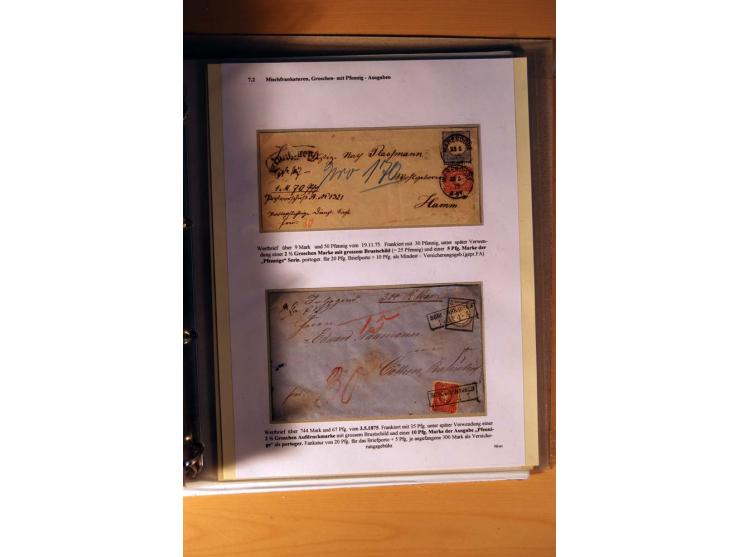 1872/75, große Brustschilde-Ausstellungs-Sammlung auf 83 Blättern, dabei viele Besonderheiten, u.a. raue Zähnung, fehlende Zä
