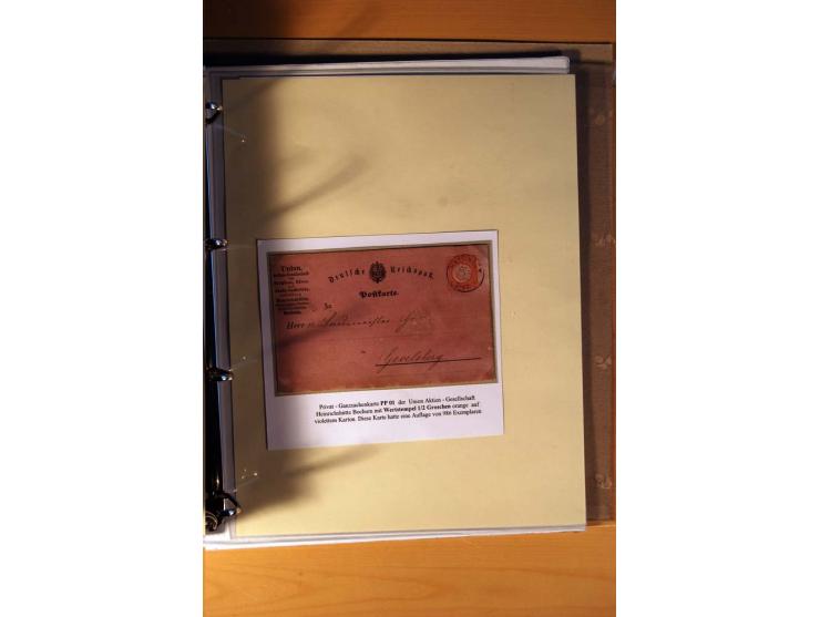 1872/75, große Brustschilde-Ausstellungs-Sammlung auf 83 Blättern, dabei viele Besonderheiten, u.a. raue Zähnung, fehlende Zä