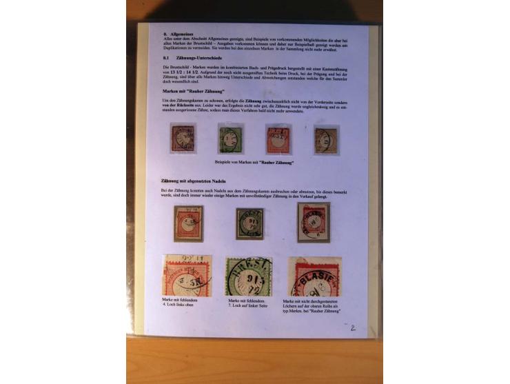 1872/75, große Brustschilde-Ausstellungs-Sammlung auf 83 Blättern, dabei viele Besonderheiten, u.a. raue Zähnung, fehlende Zä
