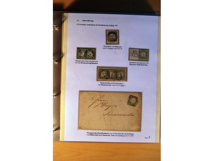 1872/75, große Brustschilde-Ausstellungs-Sammlung auf 83 Blättern, dabei viele Besonderheiten, u.a. raue Zähnung, fehlende Zä