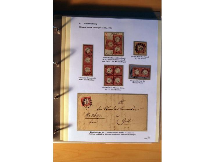 1872/75, große Brustschilde-Ausstellungs-Sammlung auf 83 Blättern, dabei viele Besonderheiten, u.a. raue Zähnung, fehlende Zä