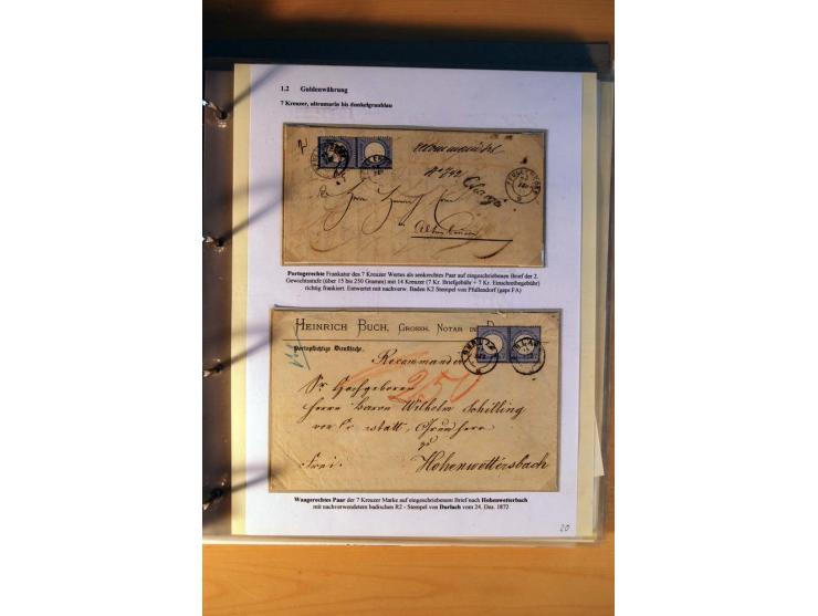 1872/75, große Brustschilde-Ausstellungs-Sammlung auf 83 Blättern, dabei viele Besonderheiten, u.a. raue Zähnung, fehlende Zä