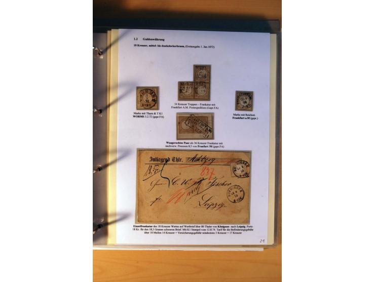 1872/75, große Brustschilde-Ausstellungs-Sammlung auf 83 Blättern, dabei viele Besonderheiten, u.a. raue Zähnung, fehlende Zä