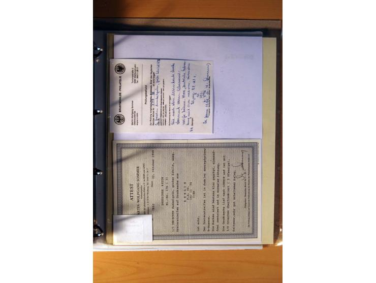 1872/75, große Brustschilde-Ausstellungs-Sammlung auf 83 Blättern, dabei viele Besonderheiten, u.a. raue Zähnung, fehlende Zä