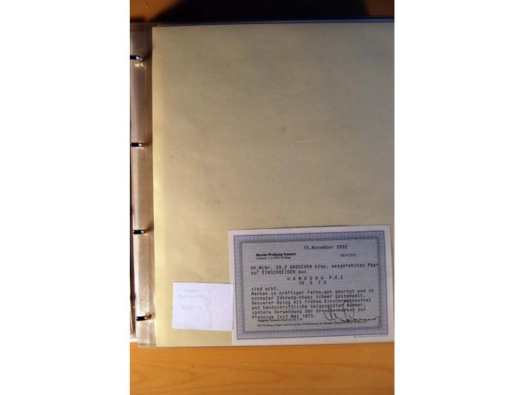 1872/75, große Brustschilde-Ausstellungs-Sammlung auf 83 Blättern, dabei viele Besonderheiten, u.a. raue Zähnung, fehlende Zä